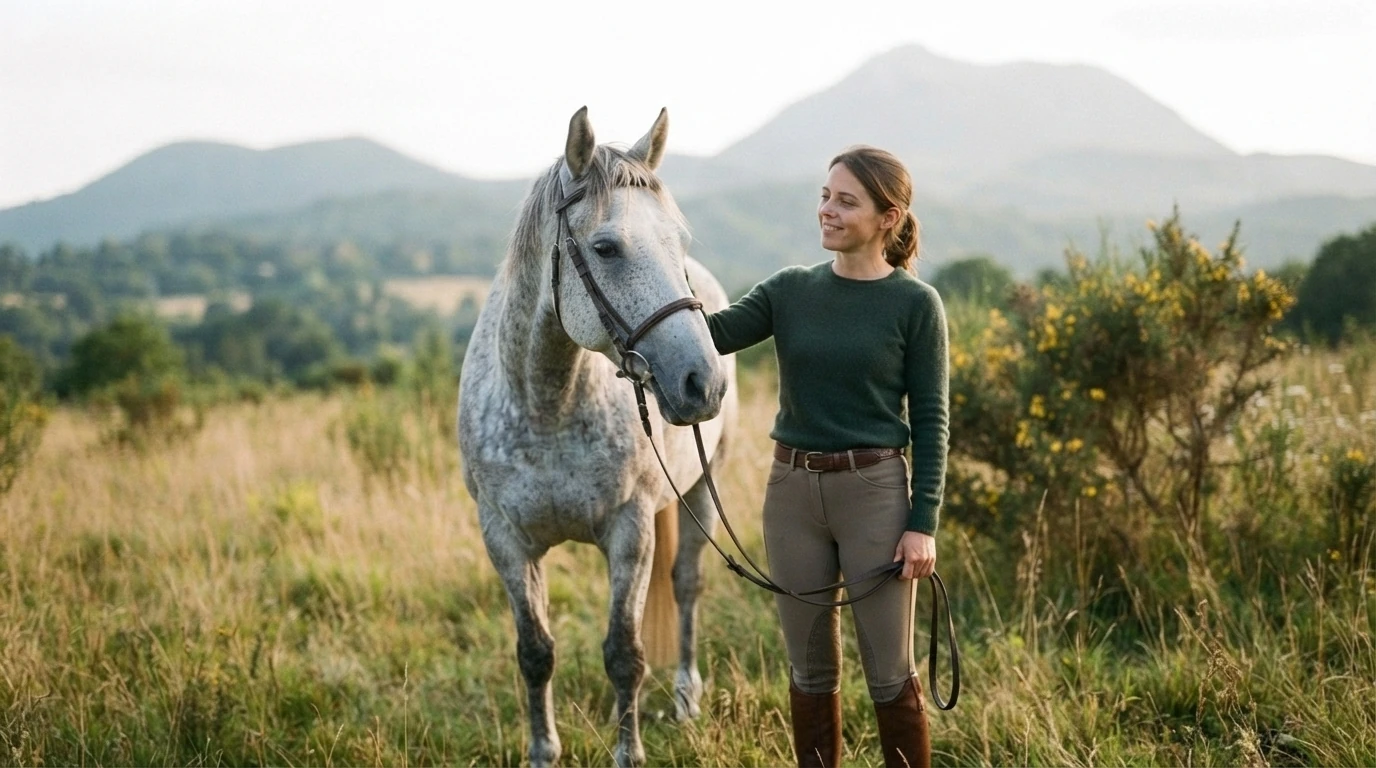 Cours d'équitation à Boucé, Allier
